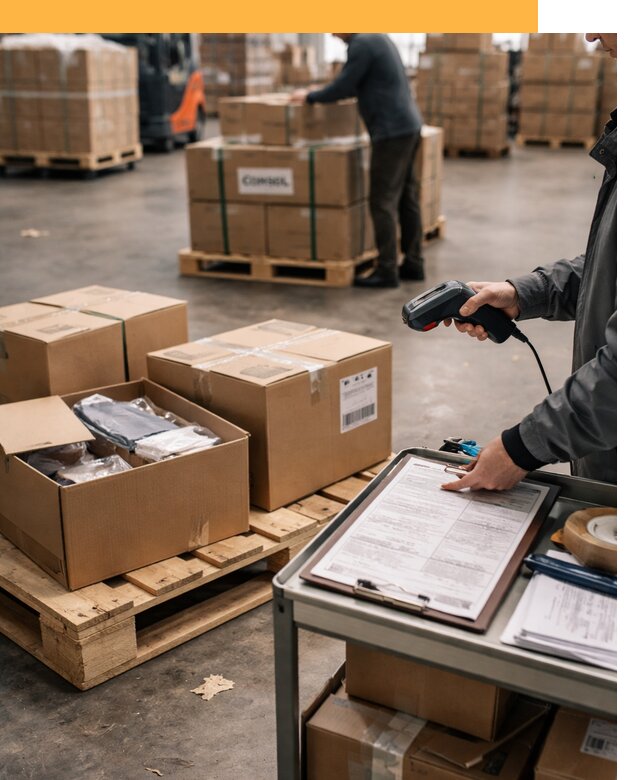 Сборные грузы из Китая: доставка, склад и таможня от 18554