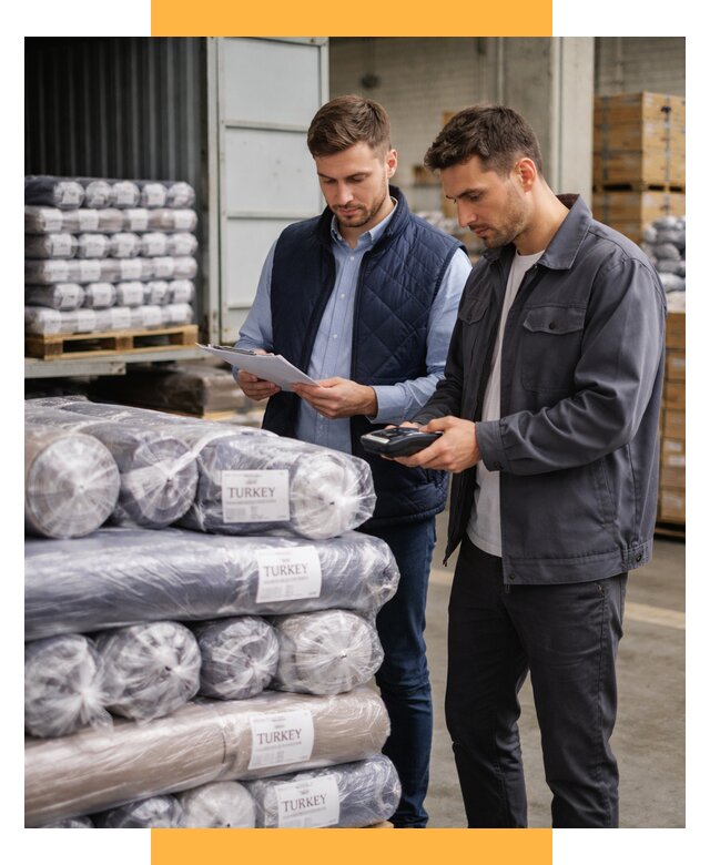 Доставка текстиля из Турции от 46386 р. под ключ, СетСервис-Кмв