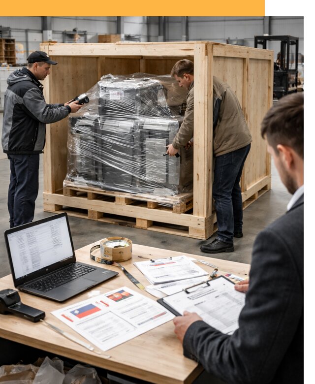 Доставка промышленного оборудования из США от 67002 руб