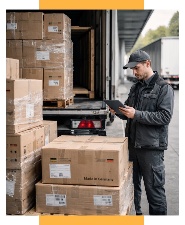 Доставка грузов из Германии от 46386 р. быстро - СетСервис-Кмв