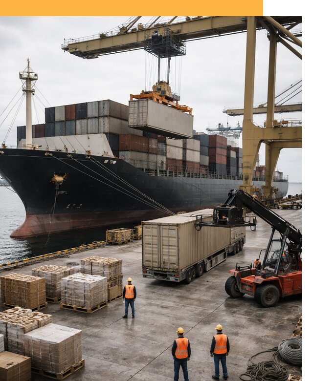 Морские перевозки из Индии: доставка FCL/LCL, таможня от 123696