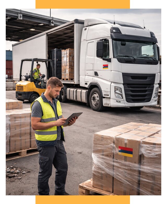 Автоперевозки из Армении от 97926 р. — услуги СетСервис-Кмв