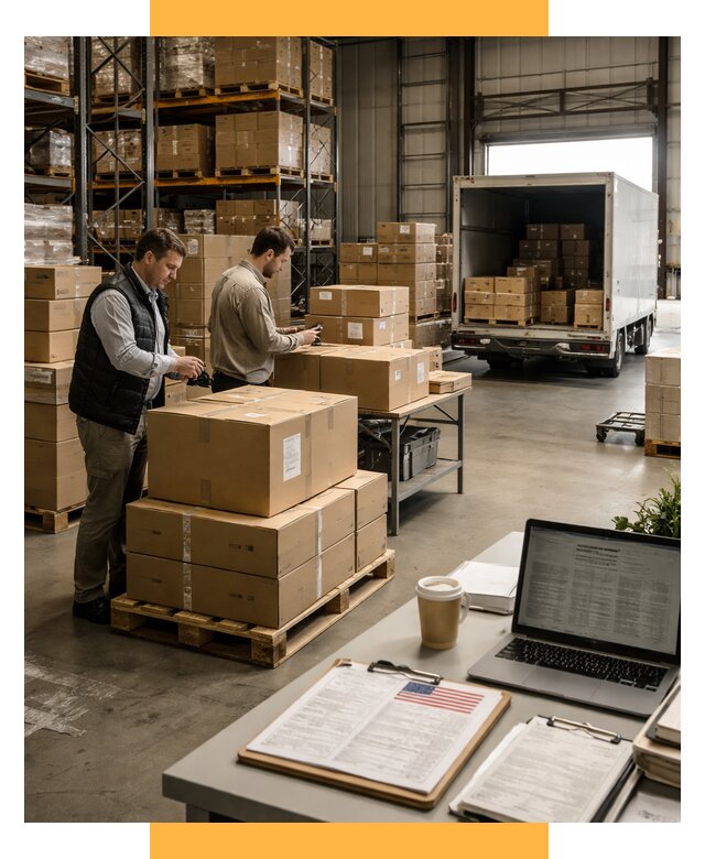 Доставка грузов в США от 6700 р., логистика и экспорт СетСервис-Кмв