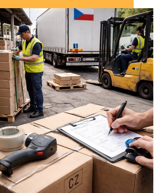 Доставка грузов в Чехию от 36078 руб, международные перевозки