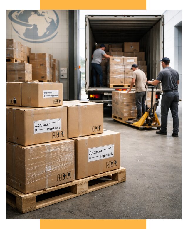 Доставка грузов в Израиль и экспорт от 46386 р. СетСервис-Кмв