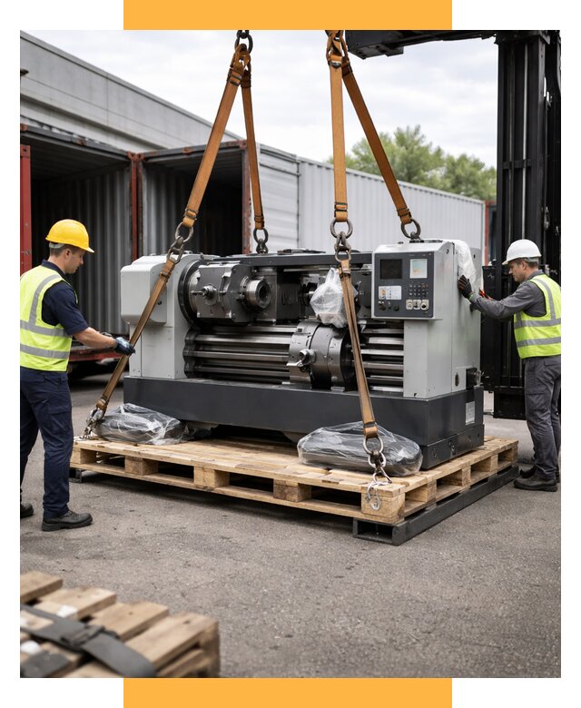 Перевозка станков и таможня от 61848 р. | СетСервис-Кмв логистика