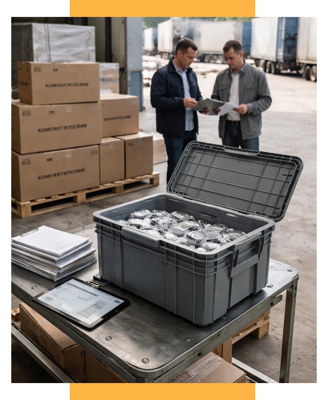 Перевозка комплектующих из Китая от 6700 р. | СетСервис-Кмв