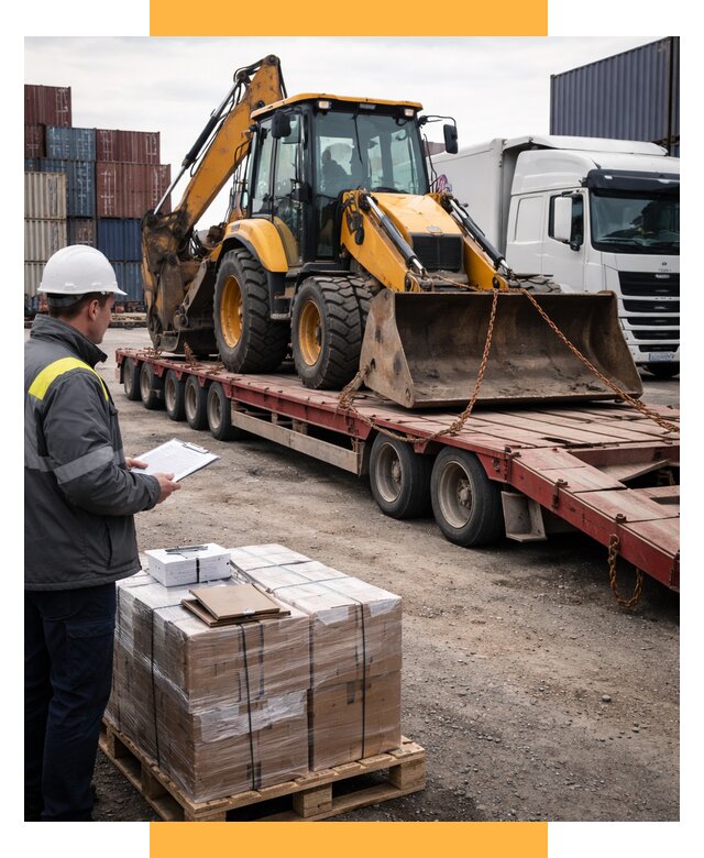 Международная перевозка спецтехники от 46386 р., СетСервис-Кмв