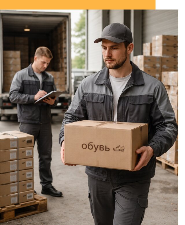 Международная перевозка обуви с таможенным оформлением от 4639
