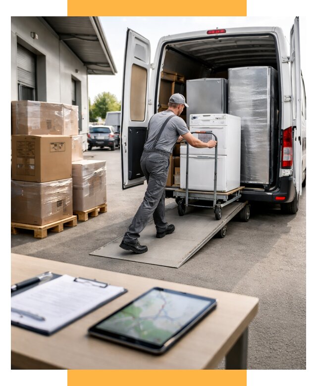 Перевозка бытовой техники от 6700 р. - логистика СетСервис-Кмв