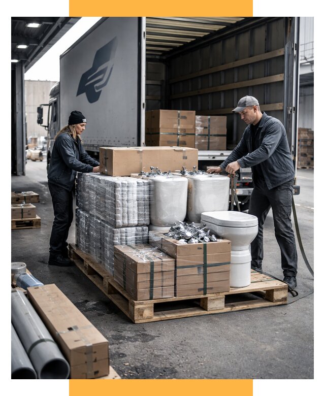 Перевозка сантехники под ключ от 1855 р. | СетСервис-Кмв