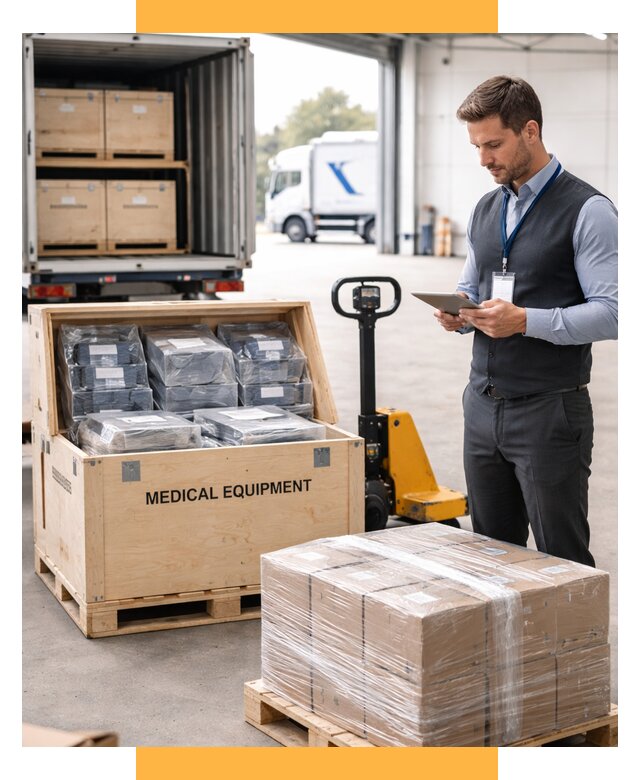 Перевозка медицинского оборудования от 15462 р. в СетСервис-Кмв