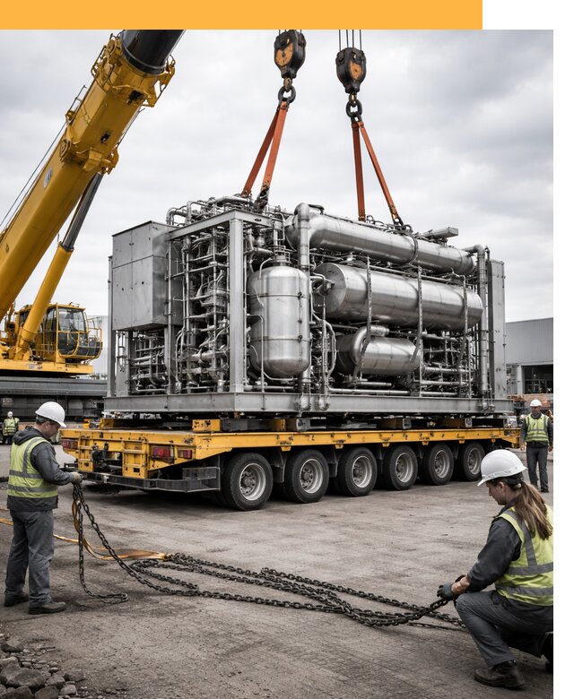 Перевозка тяжеловесных грузов по миру от 154620 руб