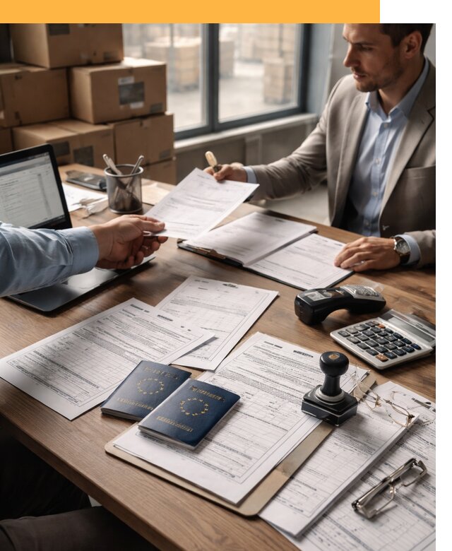 Таможенное оформление грузов из Европы от 8762 руб