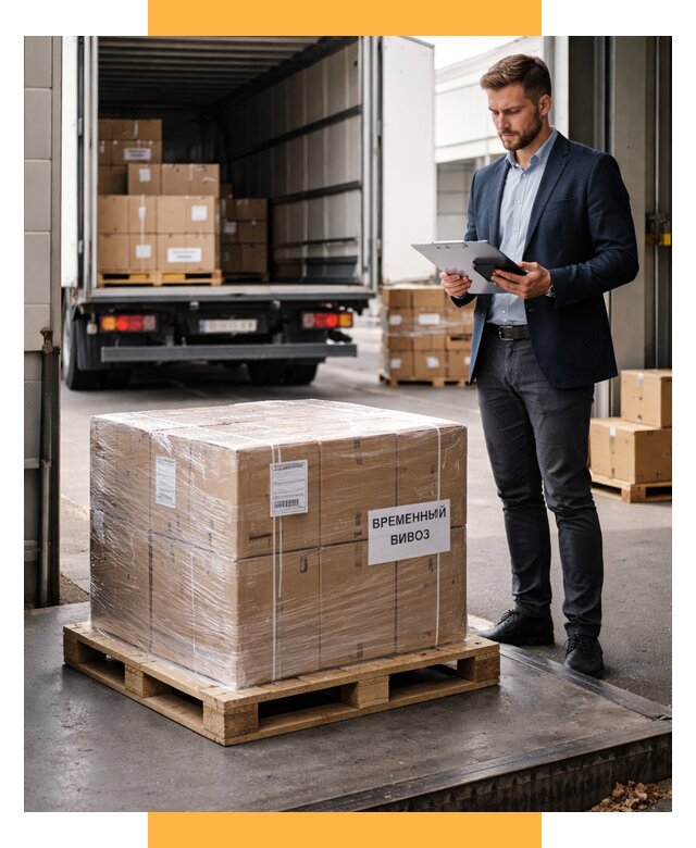 Временный вывоз товаров под ключ от 8246 р. | СетСервис-Кмв