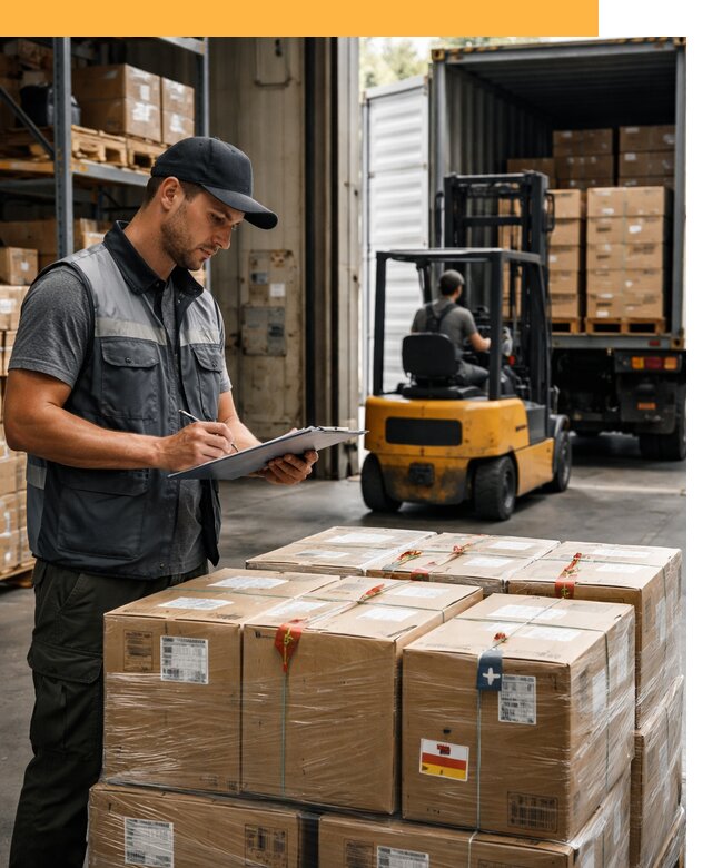 Реэкспорт товаров с таможенным оформлением и доставкой от 12370