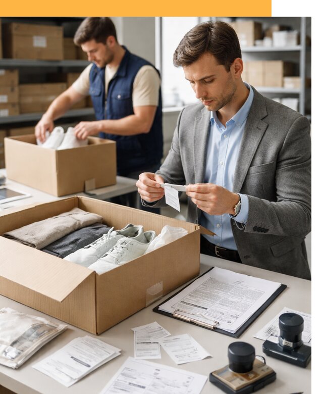 Таможенное оформление одежды и обуви по выгодной цене от 6700 руб