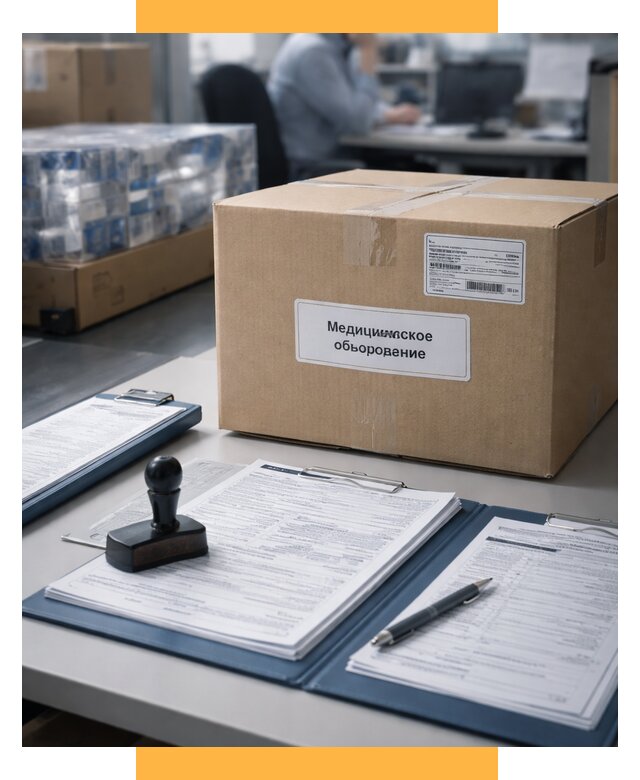 Таможенное оформление медоборудования от 12370 р. | СетСервис-Кмв